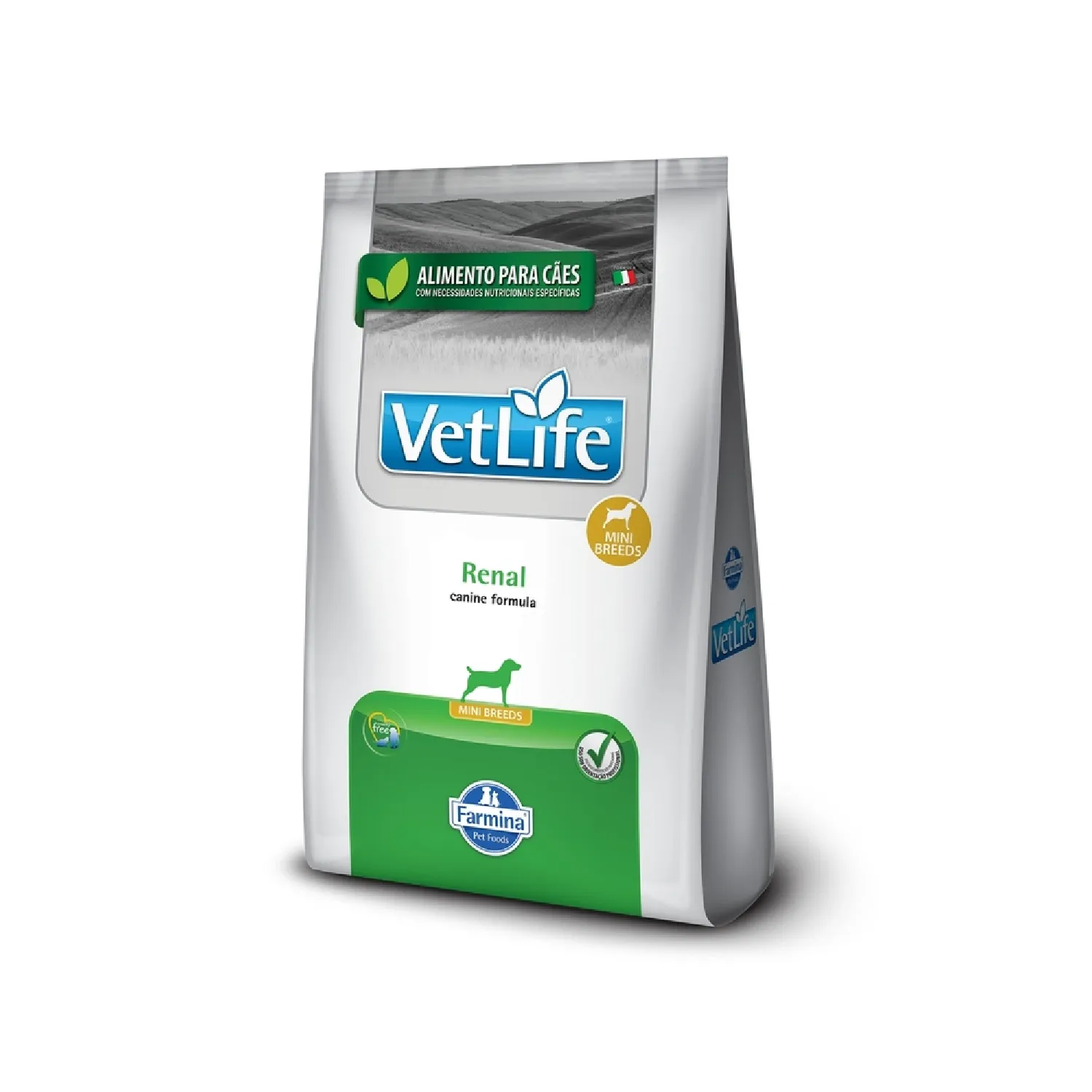 Racao Vet Life Natural Mini Canine Renal 1